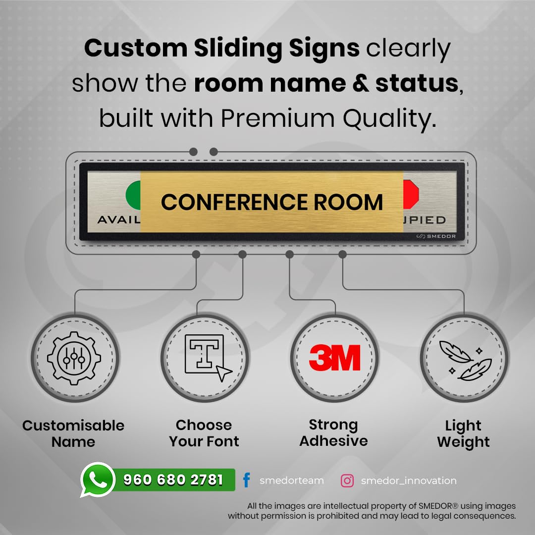 "Conference Room" with Available / Occupied status