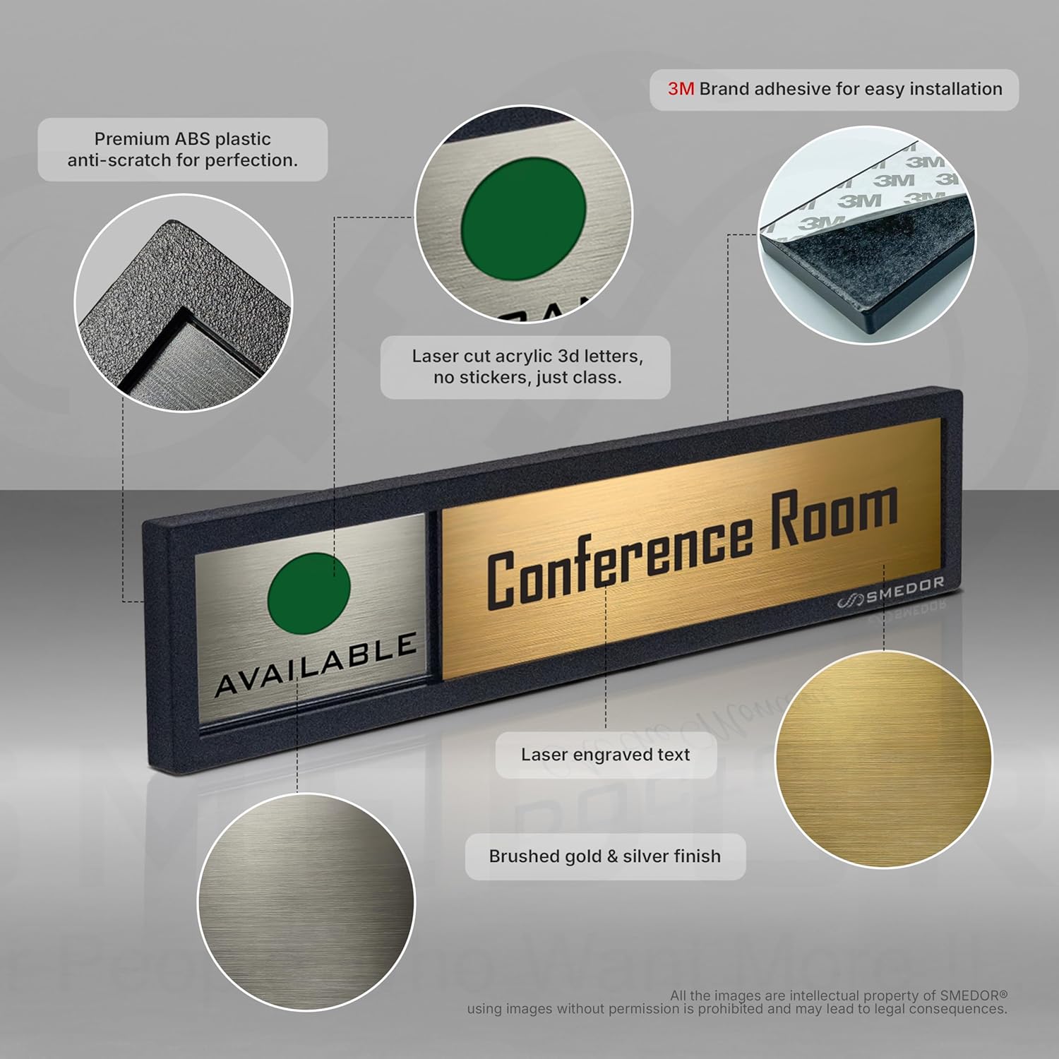 "Conference Room" with Available / Occupied status
